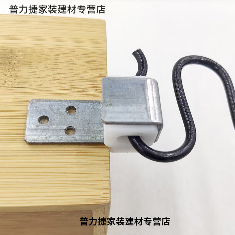 沙发弹簧扣家具五金配件弹簧夹蛇形簧固定卡扣维修坐垫塌陷，s10 加厚三孔合金扣10个(带配钉)