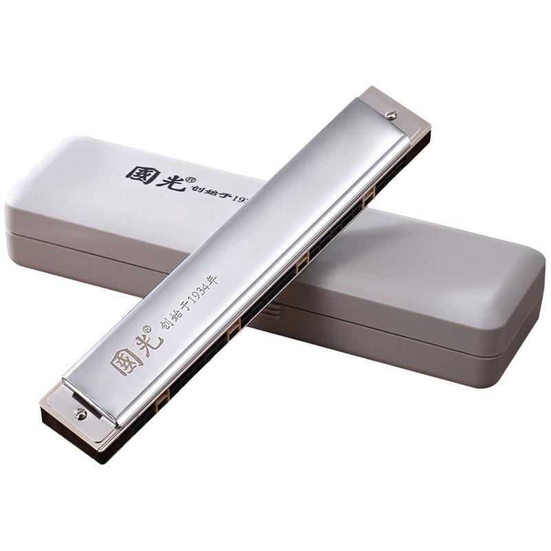 國光 GH-24HS 24孔复音口琴