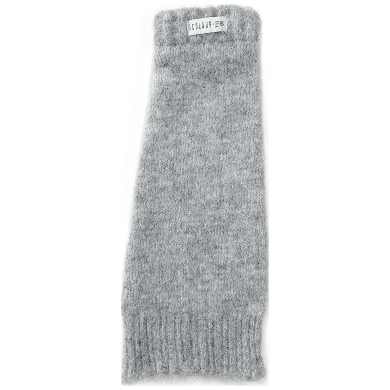 三彩 【2025款】秋冬慵懒风绒感拉毛针织袜套保暖