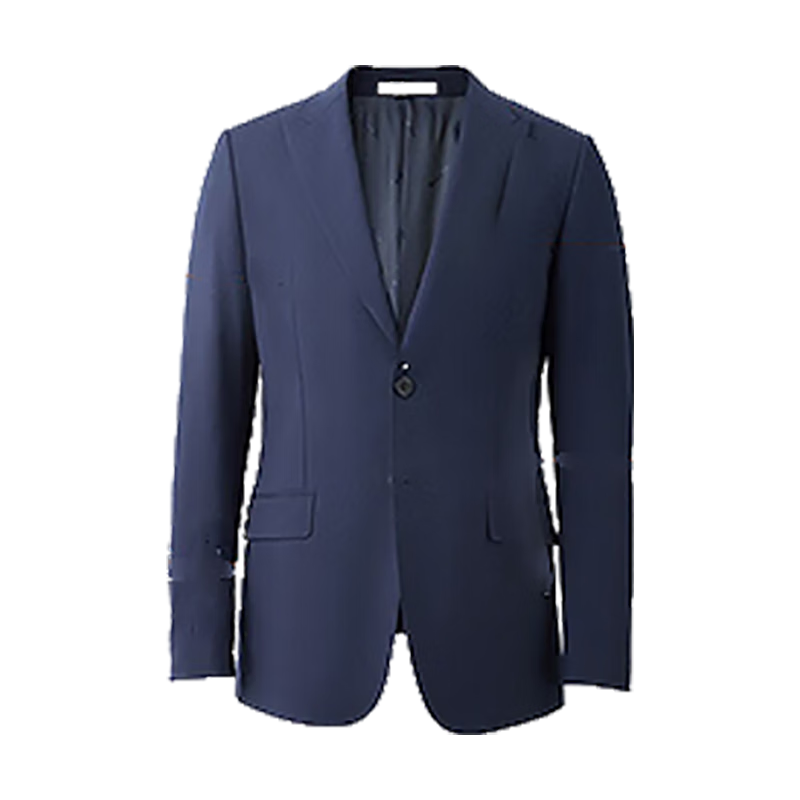 威可多（VICUTU）男士潮流【小蓝西】西服羊毛正装结婚婚礼外套VRS88112505T 西服175B或西裤84 蓝色西裤