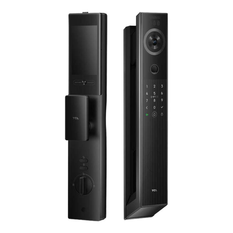  TCL 3D结构光AI刷脸双校准指纹识别 智能门锁