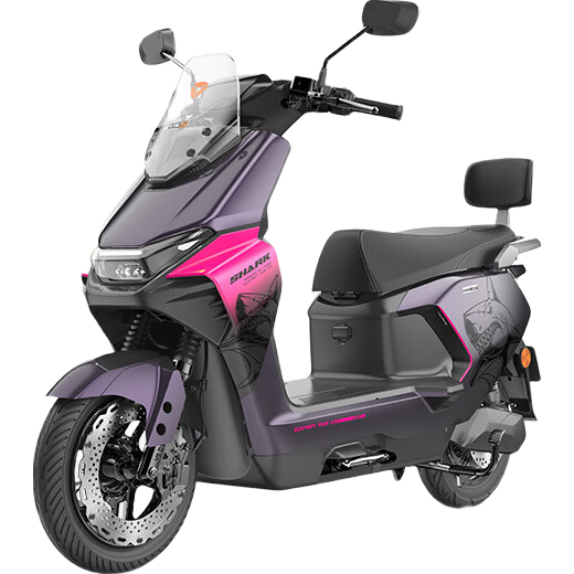 雅迪冠能S 白鲨90S-M 智能电动摩托车 智能屏 防盗 陡坡缓降 长续航 通勤代步铅酸电瓶车 颜色到店自选