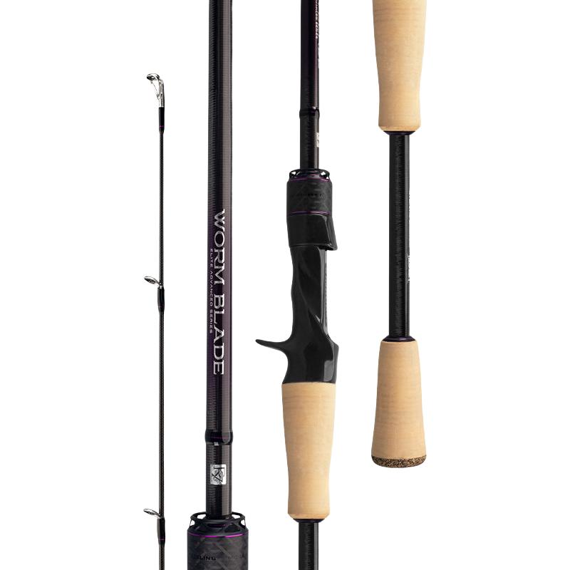 国王路亚国王虫刃路亚竿超快调虫竿鳜鱼竿超轻高感度黑坑竞技鲈鱼