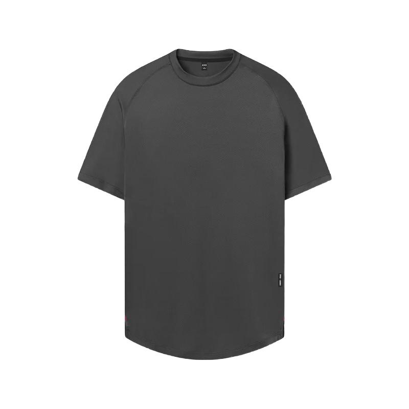 ASRV速干运动T恤男跑步器械训练速干衣弹力修身透气圆领短袖