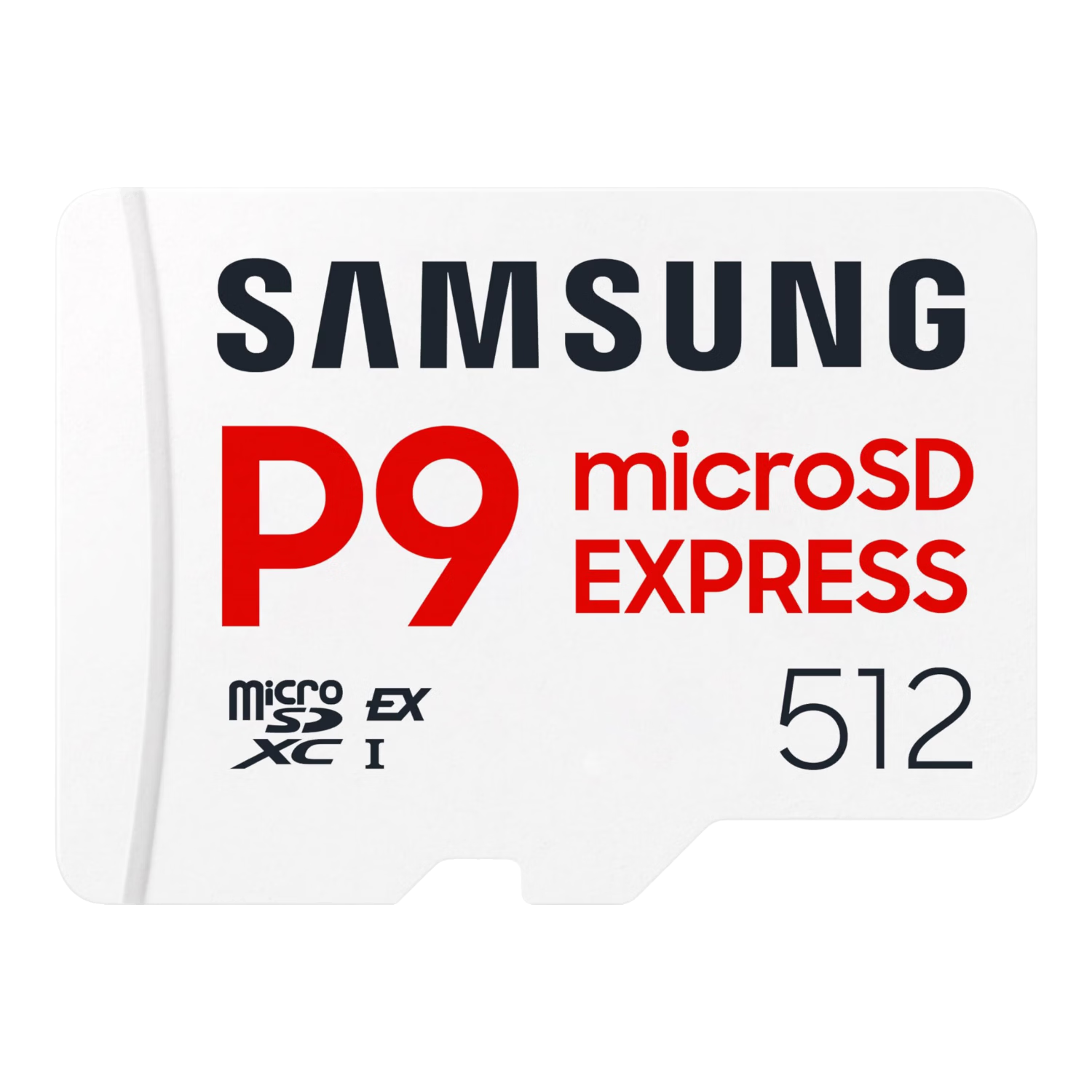  SAMSUNG/三星 高性能数据传输 microSD Express存储卡  512GB