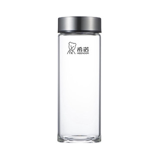 HEENOOR/希诺 XN-6017L 带盖单层加厚玻璃杯 530ML