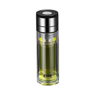 希乐/Cille DS-1026 450ml 茶水分离玻璃杯 速开系列