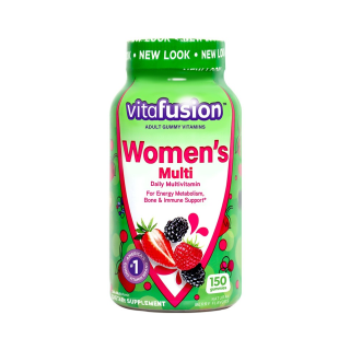 vitafusion 女士综合维生素软糖 补充营养 增强免疫力 瓶装 150粒 1瓶