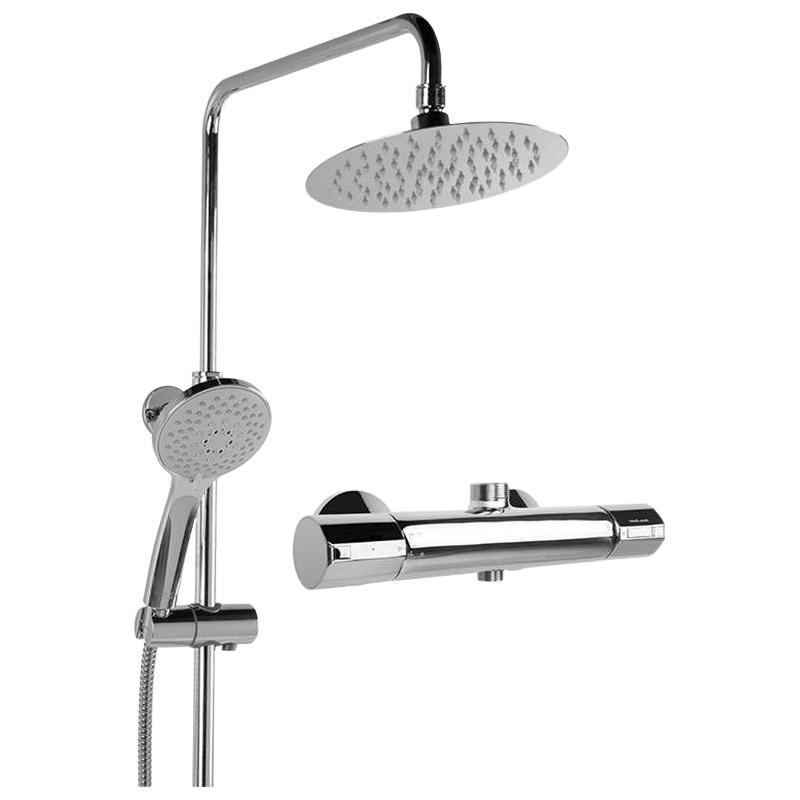美标卫浴恒温花洒套装家用淋浴花洒套装挂墙式恒温花洒