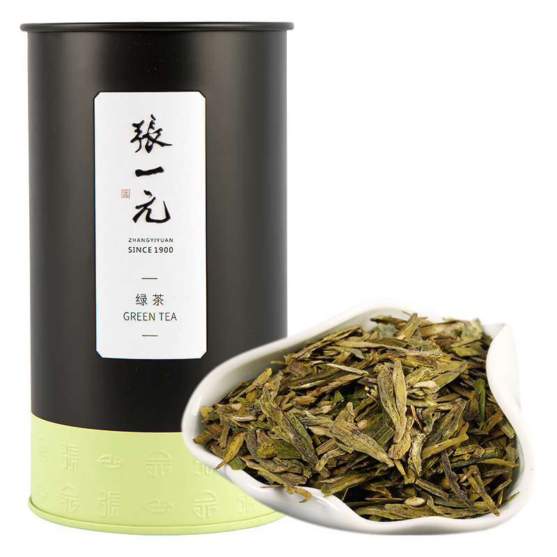 张一元 龙井茶 尚品龙井圆桶100g