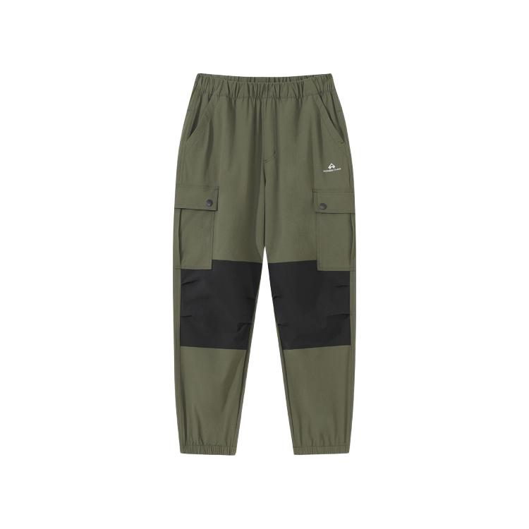 拓路者 儿童休闲裤25春夏薄款工装裤男童透气长裤速干户外运动裤子