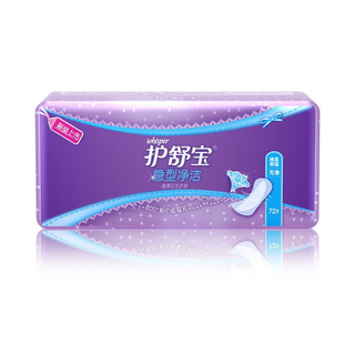 护舒宝 隐型净洁超薄卫生护垫 纯棉感 无香型