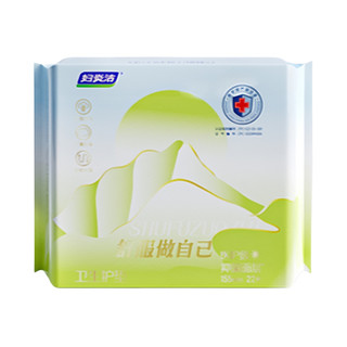妇炎洁 医护级抑菌护垫 绵柔日用超薄 155mm