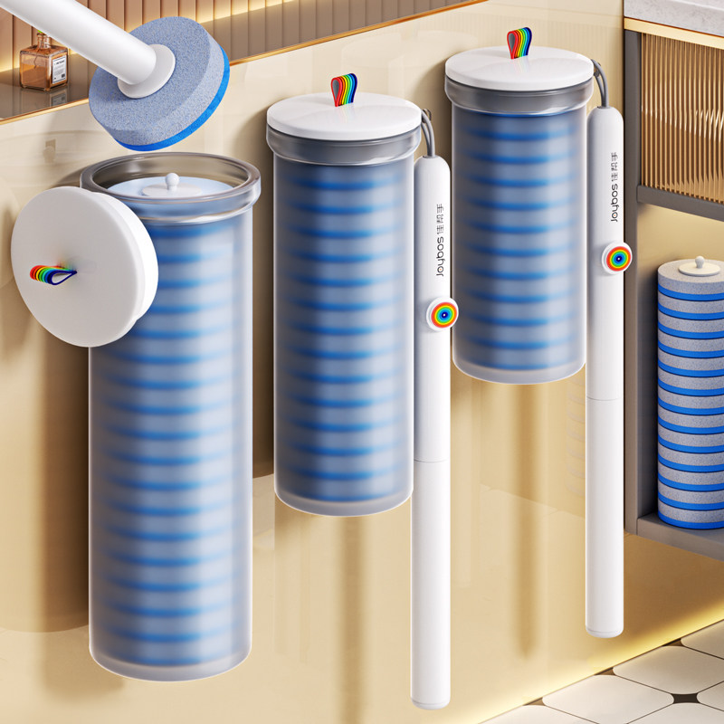 一次性马桶刷家用无死角2025壁挂式套装卫生间洗厕所