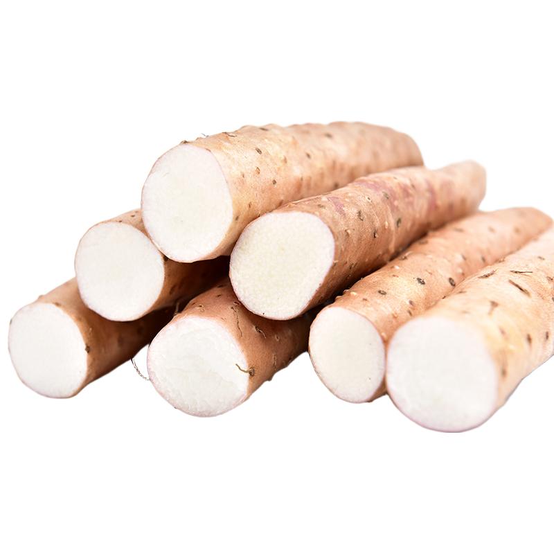 囧仙子正宗铁棍山药蔬菜垆土紫色淮山药麻山药片小白嘴淮新鲜山药 5斤 精选山药