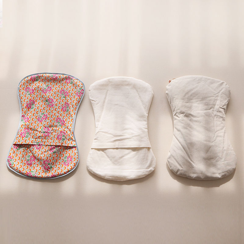 阳春小镇 儿童婴儿枕头 纯棉荞麦宝宝枕头睡眠枕头 宝宝睡枕  紫烟花 