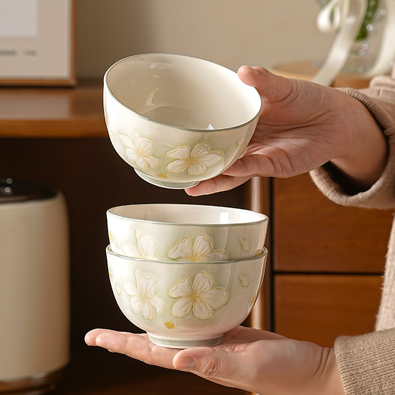  WUXIN 釉下彩 陶瓷碗