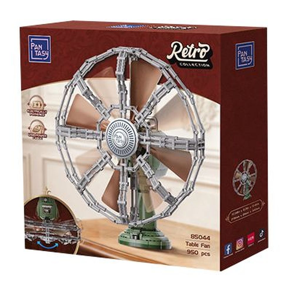 PANTASY 拼奇 复古收藏系列 85044 台式震荡风扇