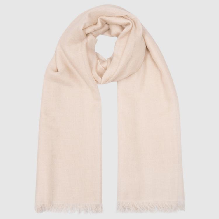 Brunello Cucinelli  毛边设计 绒线围巾女款