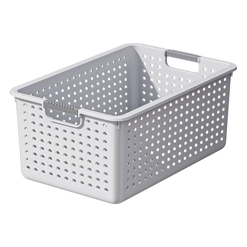 佳帮手厨房收纳盒 日式杂物收纳筐家用桌面浴室宿舍办公整理收纳篮