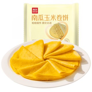 西贝 莜面村 南瓜玉米卷饼 250g10片（等十几种早餐任选10）