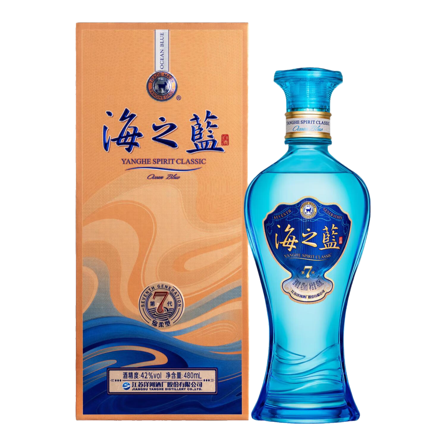  YANGHE/洋河 东哥同款 绵柔浓香白酒