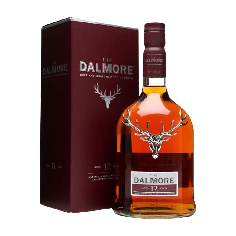  THE DALMORE/大摩 单一麦芽威士忌 礼盒装  12年700ml*6