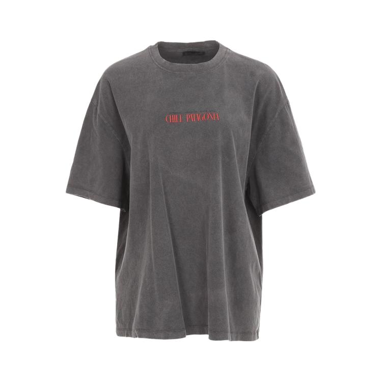 ZARA 【100%棉】女式潮酷帅气时尚后背印花圆领短袖T恤