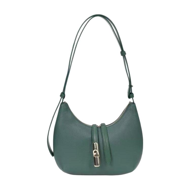 FURLA Furla芙拉 徽标印花Logo 皮革 斜挎包 女款
