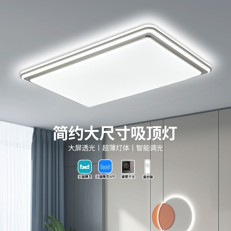 佛山照明吸顶灯led客厅吸顶灯大尺寸大户型套餐智能客厅卧室灯