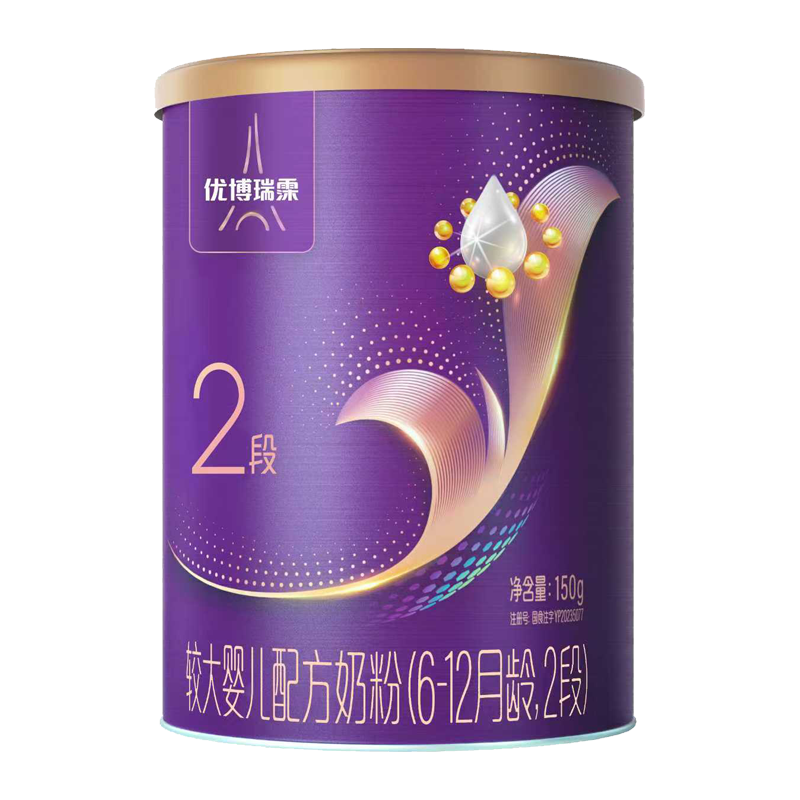  优博瑞霂 新国标 婴幼儿配方奶粉  【新客体验】2段150g（6-12月）