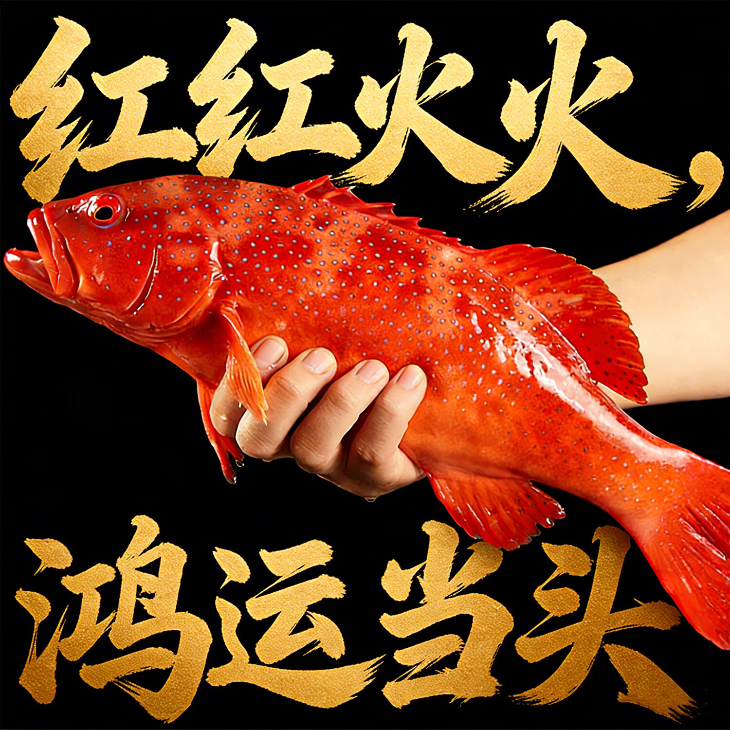往牧东星斑 海捕石斑鱼 新鲜冷冻 红石斑鱼 冷冻深海鱼 年货节送礼 【野生超大】东星斑1.6-1.4斤