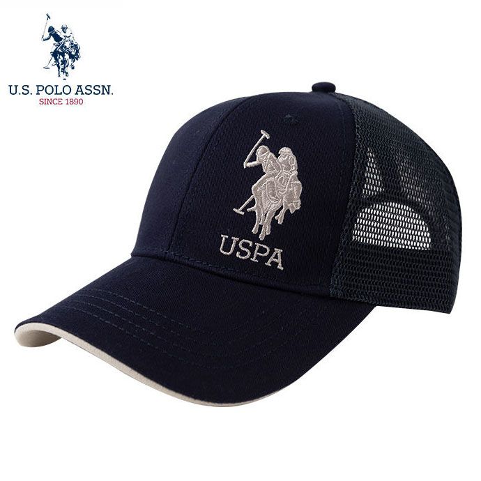 polo休闲帽子男士夏天网眼透气帽子保罗夏季潮牌防晒棒球帽女