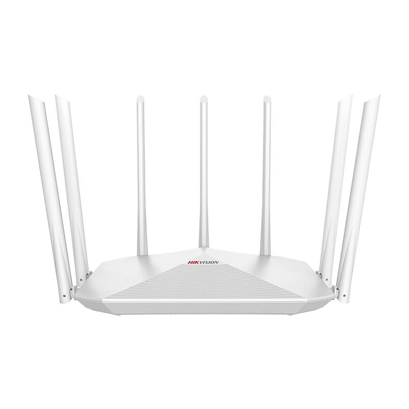 HIKVISION 海康威视 WR-C21 双频2100M 家用千兆无线路由器 Wi-Fi 6 白色 单个装