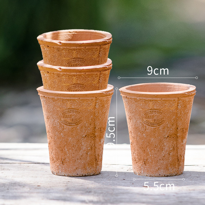  JUHAN/掬涵 透气 红陶花盆