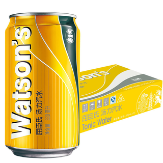  watsons/屈臣氏 汤力水苏打水  330ml*24罐 汤力味 330ml