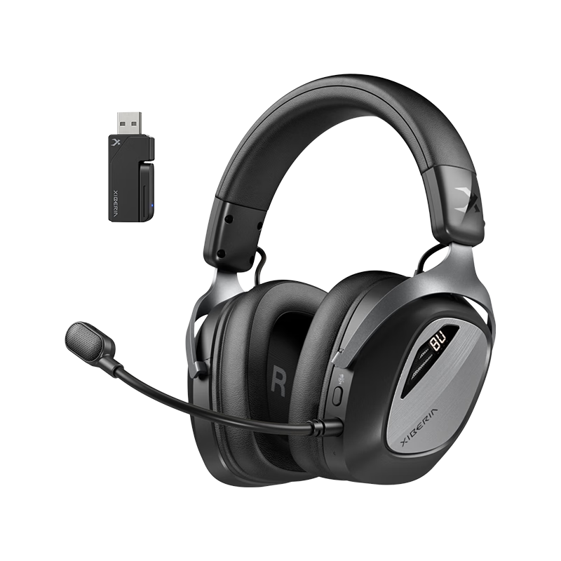  XIBERIA/西伯利亚 AI降噪 游戏耳机  黑色