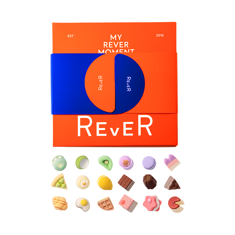  REVER 精油泡泡 泡澡球礼盒  果香型 18颗装