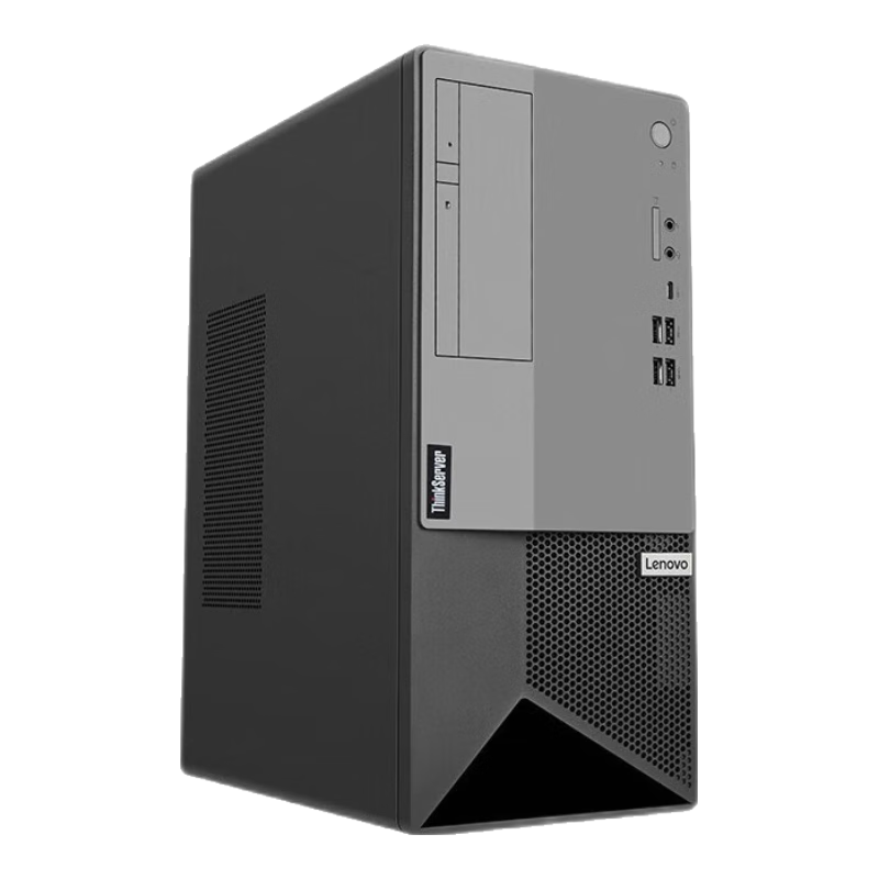  Lenovo/联想 酷睿I5-10400 六核十二线程2.9G 塔式服务器主机+16G内存+512G固态+1T机械