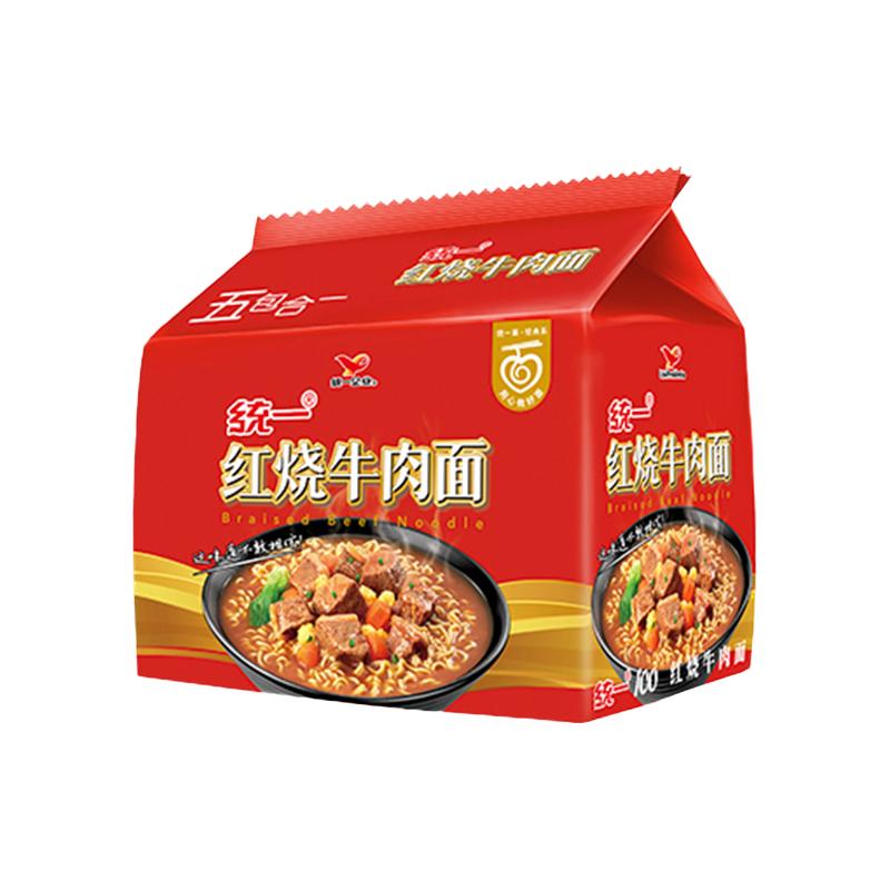  Uni-President/统一 红烧牛肉味 方便面  袋装 500g