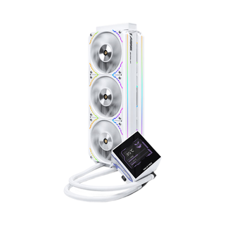 VALKYRIE 瓦尔基里 V36 AMG MERLIN ARGB 360冷排 一体式水冷散热器 白色