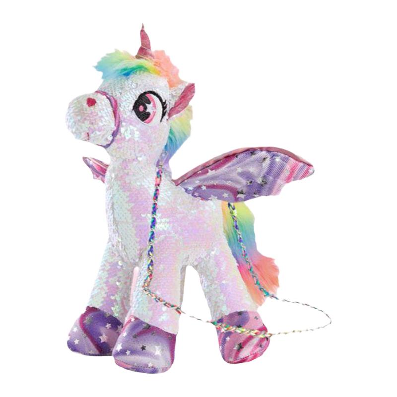  COZYWORLD 亮片独角兽 儿童斜挎包