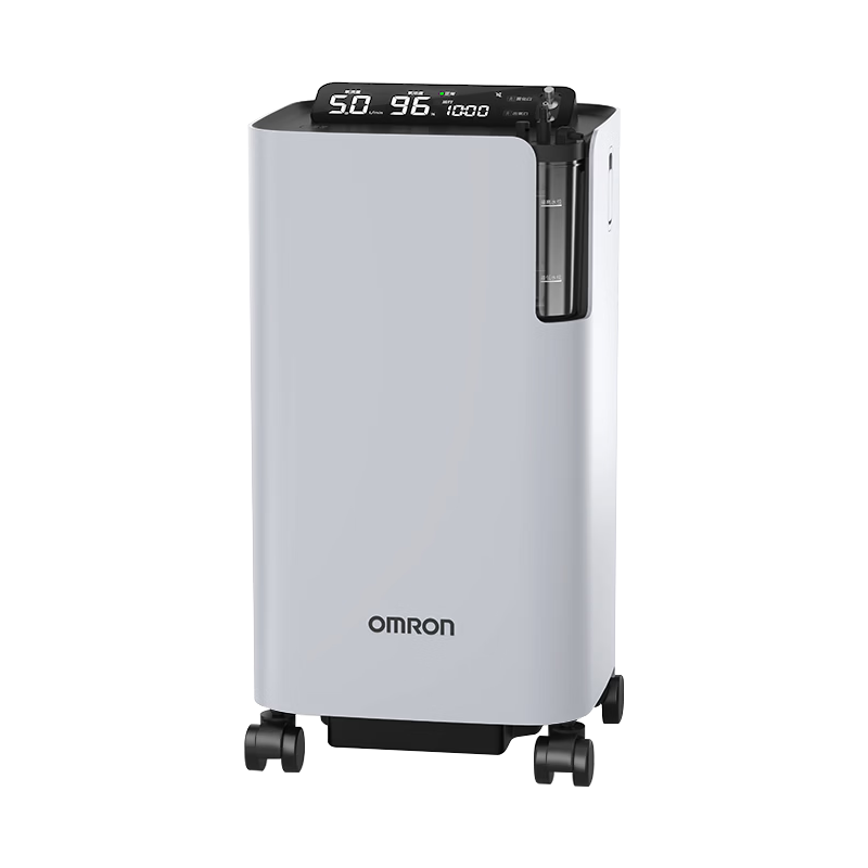 欧姆龙（OMRON）5L升超静音制氧机家用老人医用级雾化吸氧气机年货 Y-5503W 