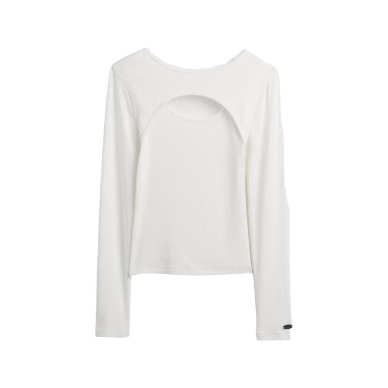  Gap/盖璞 棉莫代尔混纺 女士长袖T恤
