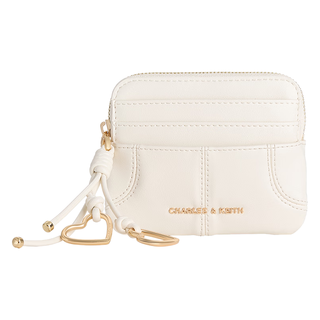  CHARLES & KEITH 油蜡皮 卡包