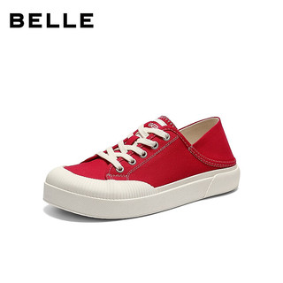  BeLLE/百丽 可两穿 女士帆布鞋