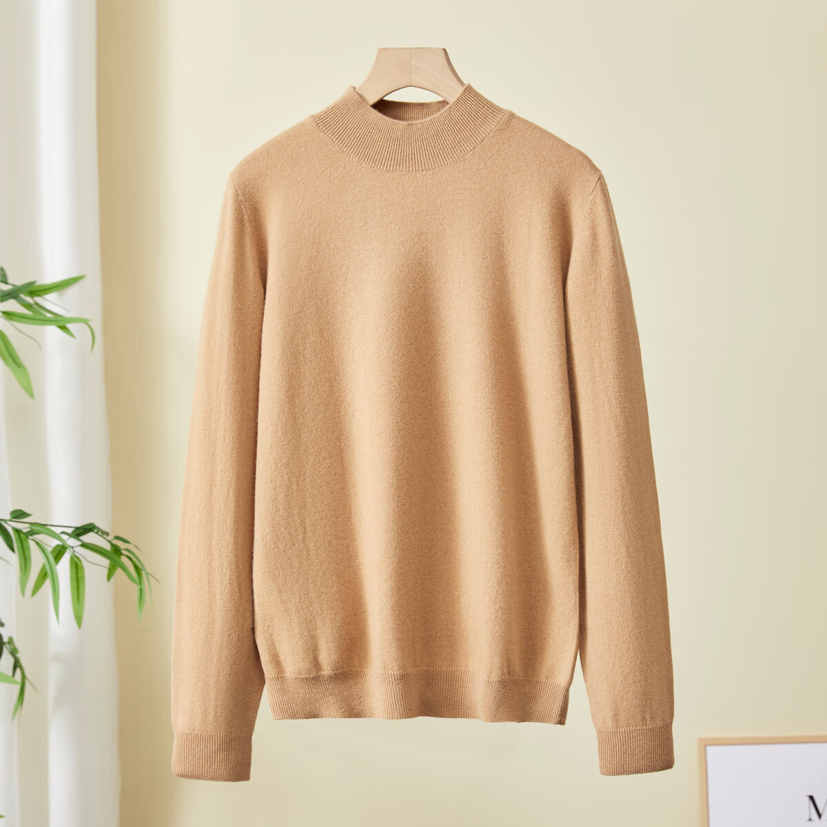  春竹 100%纯羊毛 女士羊毛衫