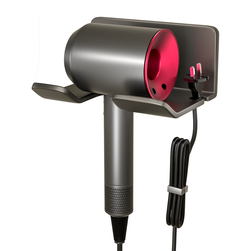  百字 免打孔 吹风机置物架