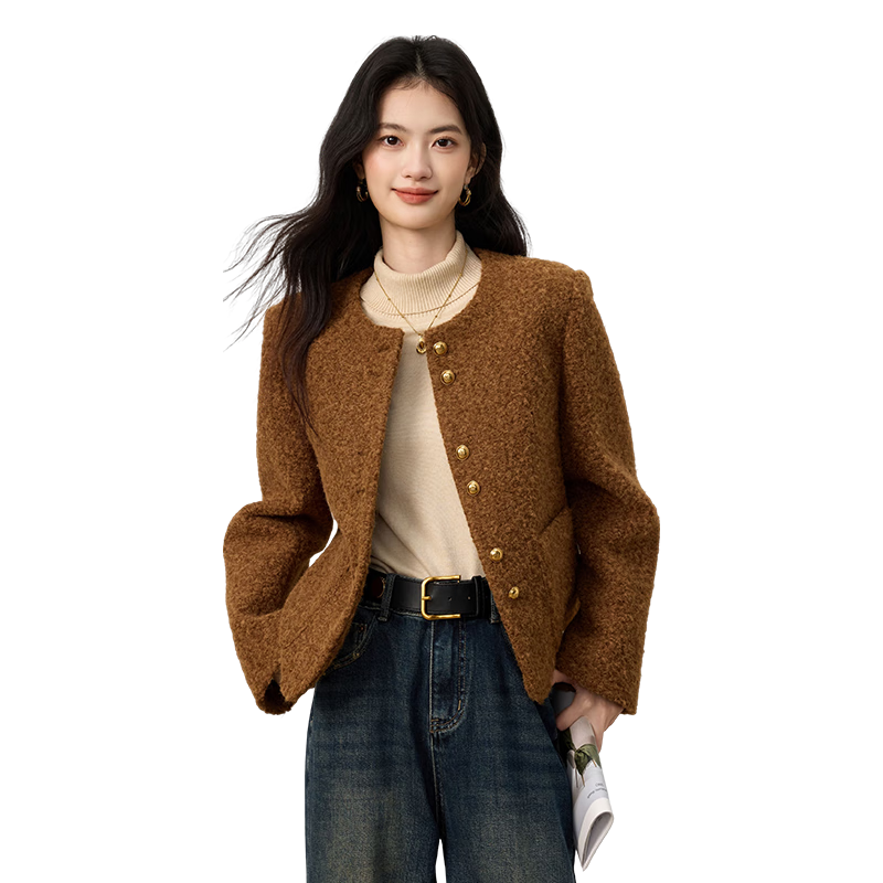  尚静 保暖 女士短外套