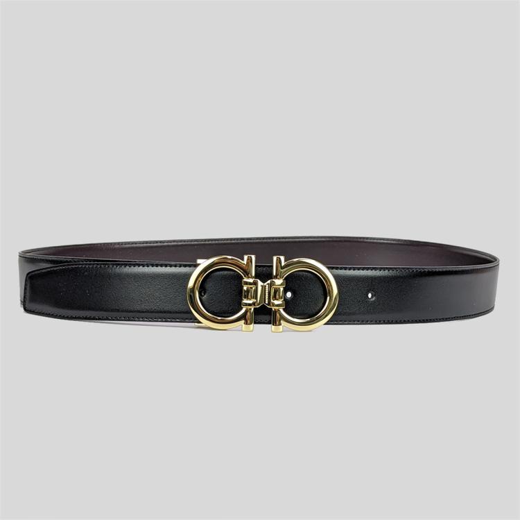  Salvatore Ferragamo/菲拉格慕 经典LOGO 男士腰带